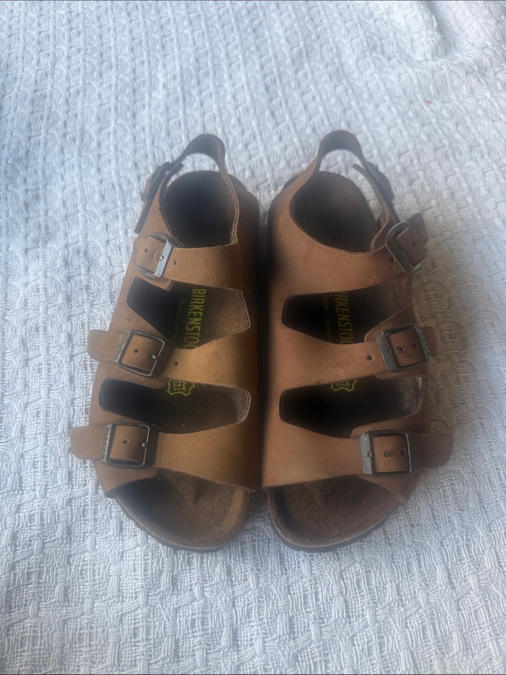 Birkenstock women’s brown sandals